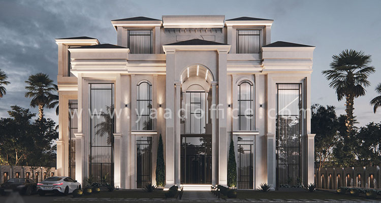 نمونه طرح ویلا کلاسیک 3